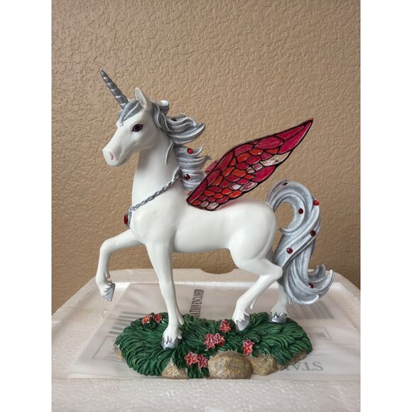 Hamilton Collection Other - Hamilton Collection Jeweled Reflections Ruby Regalia Unicorn USED w/Box & COA